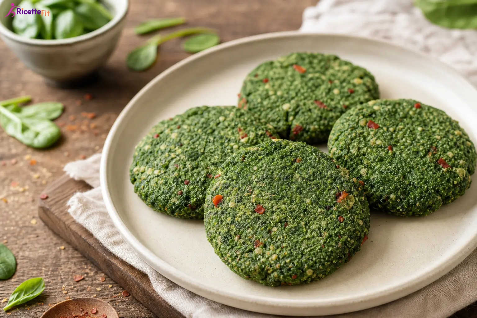Spinacine di tofu light e vegane