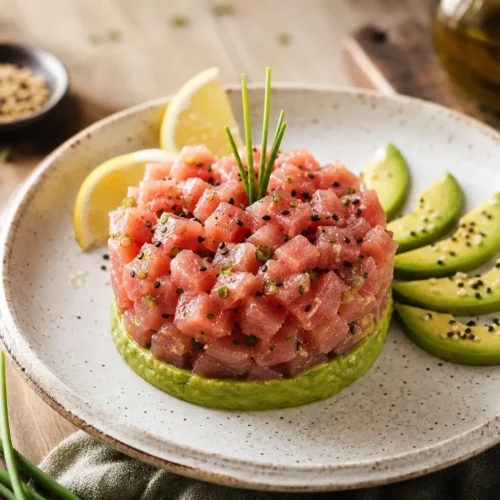Tartare di Avocado e Tonno Fit