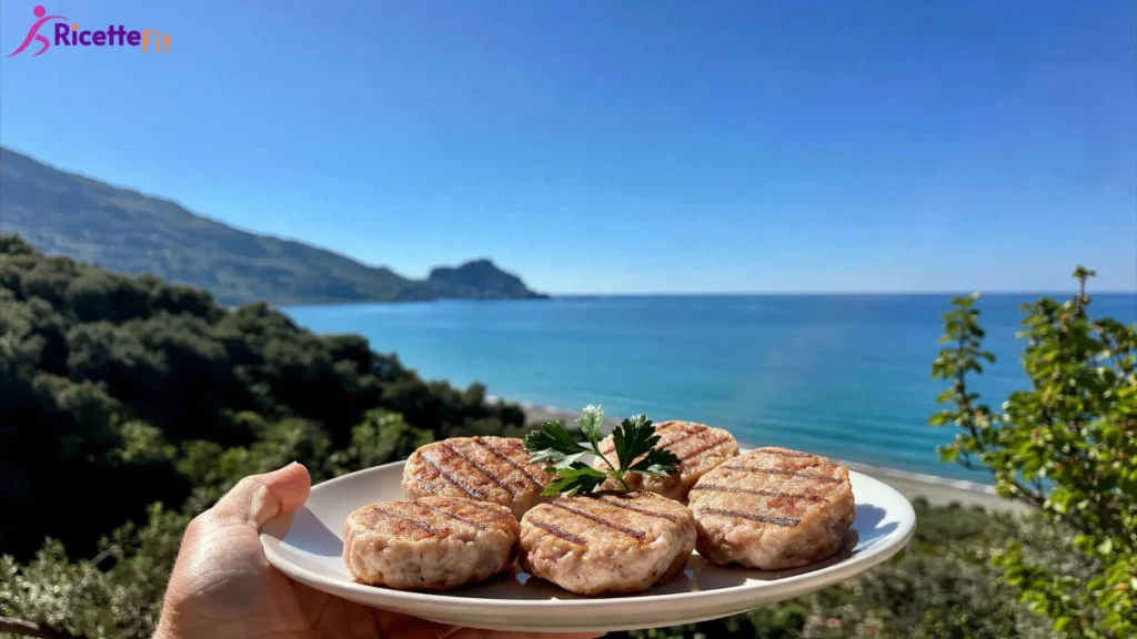 Teneroni fatti in casa fit alla piastra con prosciutto cotto e ricotta