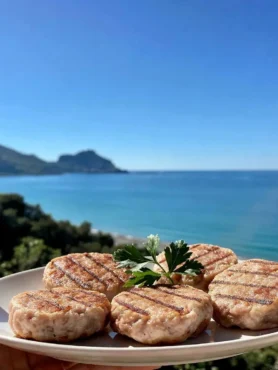 Teneroni fatti in casa fit alla piastra con prosciutto cotto e ricotta