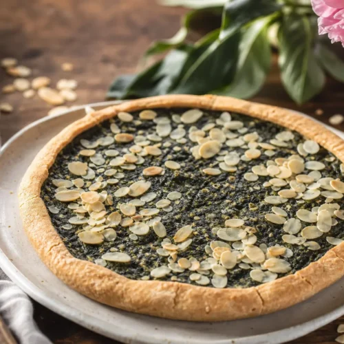 Torta salata senza glutine spinaci e tofu