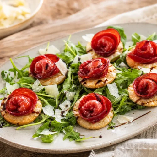 Tortellini di bresaola con ricotta e rucola