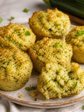Tortini di quinoa con zucchine e feta al forno