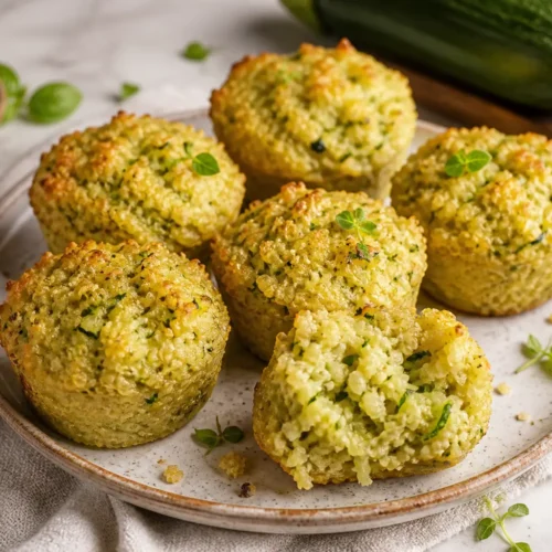 Tortino di quinoa, zucchine e feta