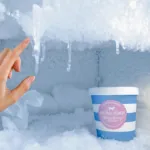 freezer pieno di ghiaccio da sbrinare