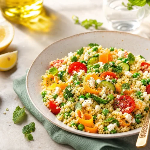 Cuscus veg alla menta con primo sale