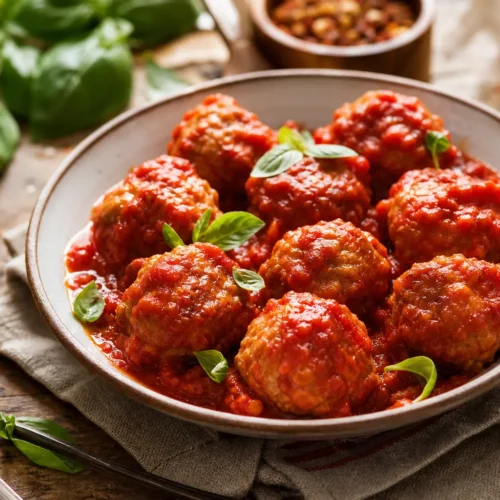 Polpette di pesce spada al sugo leggere