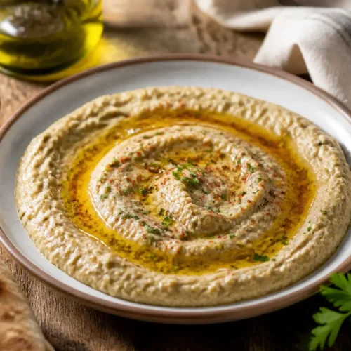 Babaganoush fit alle melanzane arrostite