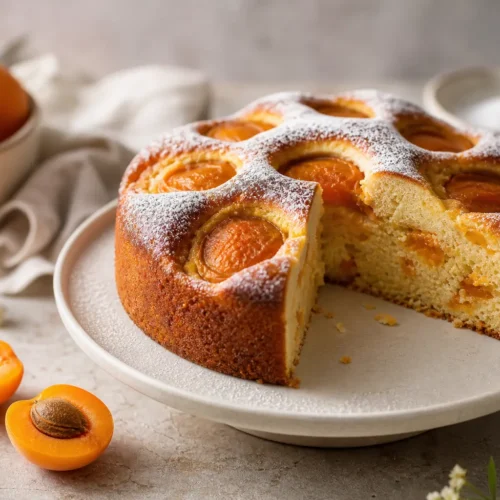 Cake alle albicocche fit e soffice