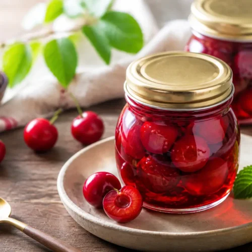 Ciliegie sotto grappa leggere