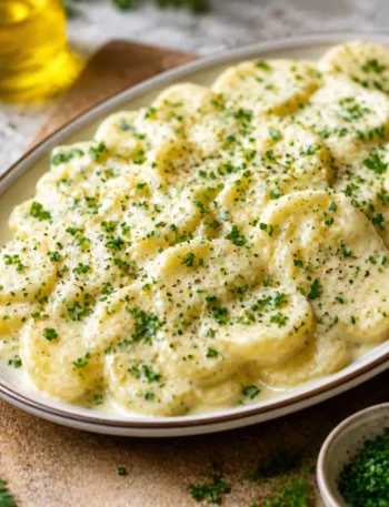 Insalata di patate con maionese aromatica, yogurt greco ed erbe fresche