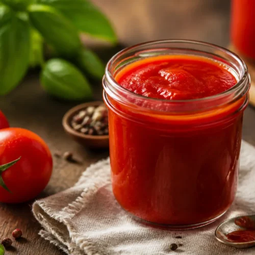 Passata di pomodoro fatta in casa