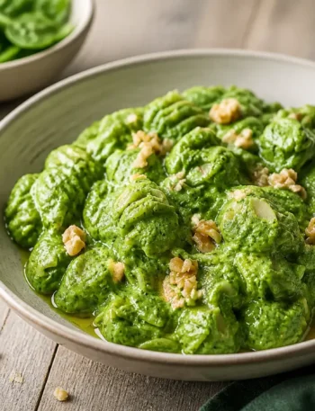 Pasta integrale con crema di cavolo nero e mandorle tostate