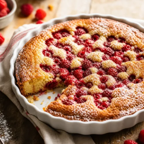 Torta di mandorle e bacche