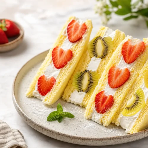 Tramezzini gelato alla frutta