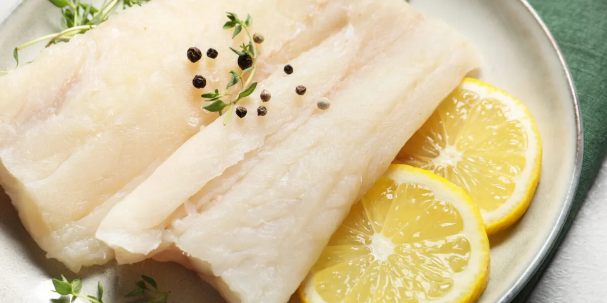 Filetti di merluzzo con limone ed erbe aromatiche
