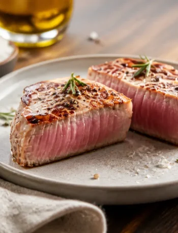 Filetto di vitello affumicato al rosmarino con interno rosato